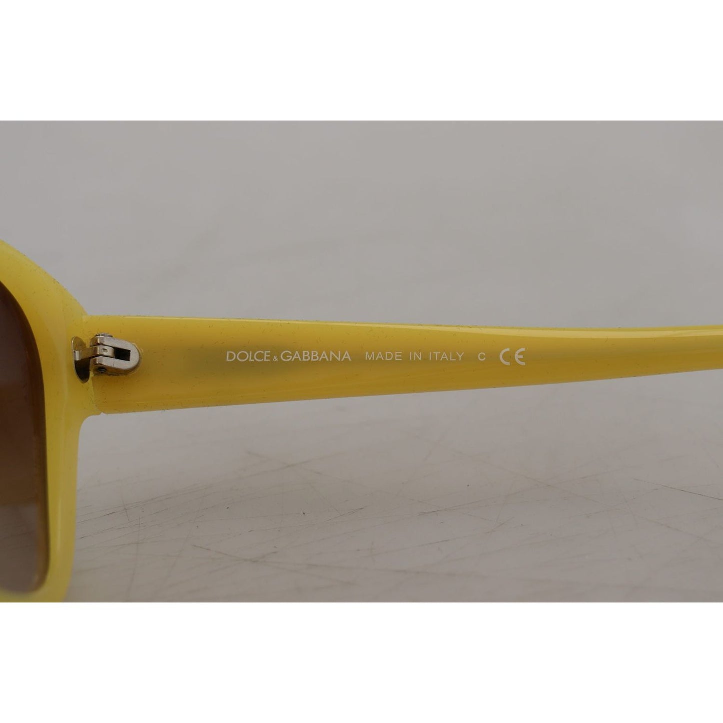 Dolce & Gabbana Yellow Acetate Frame Stars Embellishment DG4124 Sunglasses Dolce & Gabbana