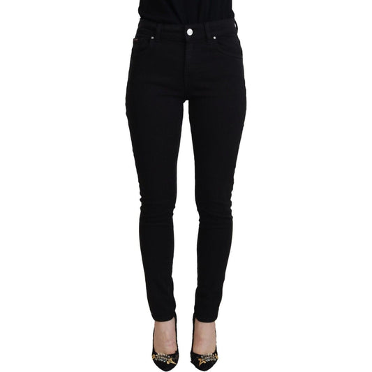 Dolce & Gabbana Elegant Black Denim Pants Dolce & Gabbana