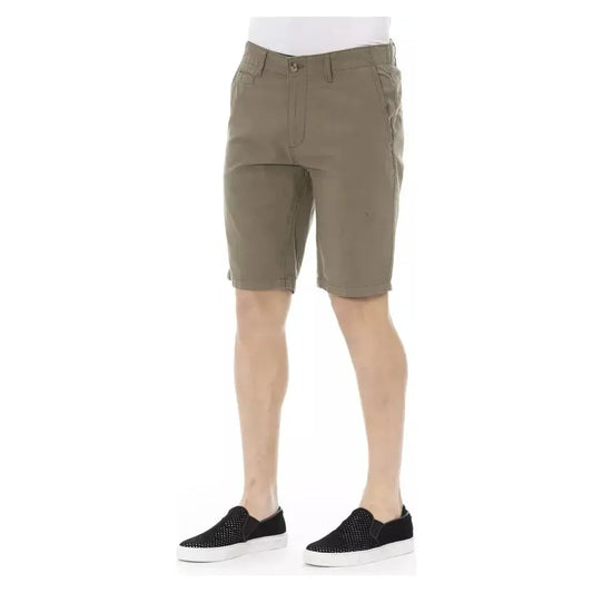 Baldinini Trend Army Cotton Men's Bermuda Short Baldinini Trend