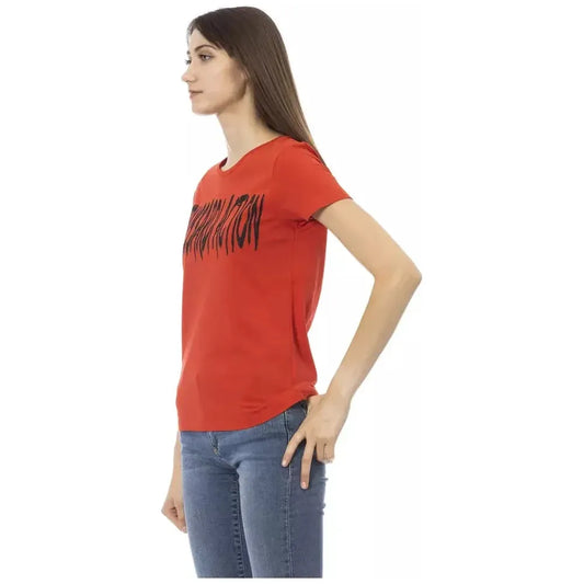 Trussardi Action "Red Cotton Women Top" Trussardi Action