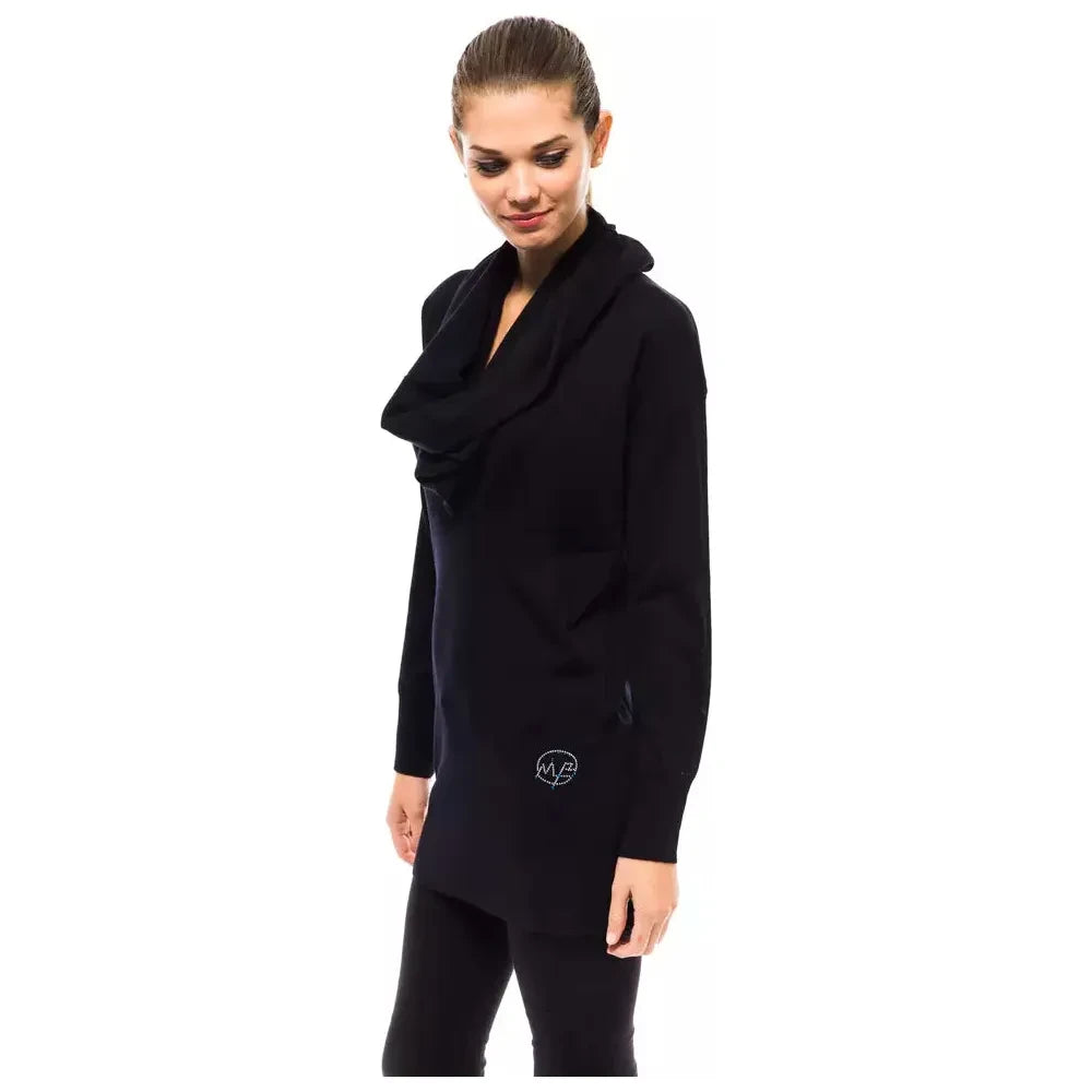 سترة نسائية من الصوف باللون الأزرق من مونتانا بلو