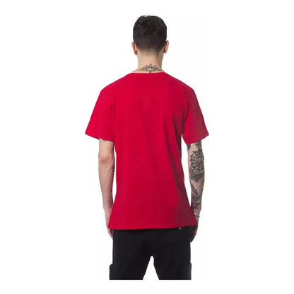 Nicolo Tonetto Red Cotton Men's T-Shirt