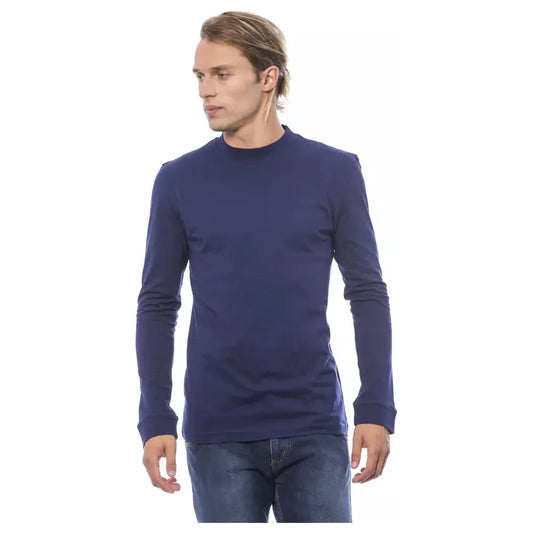 Verri Blue Cotton Men Sweater Verri