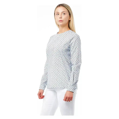 Bagutta White Cotton Women Blouse
