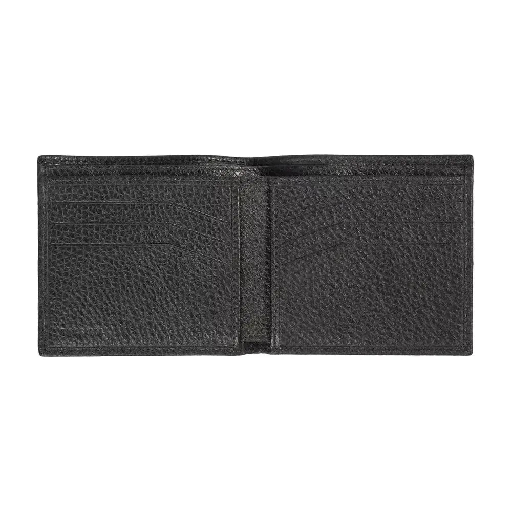 Trussardi Black Leather Men's Wallet Trussardi