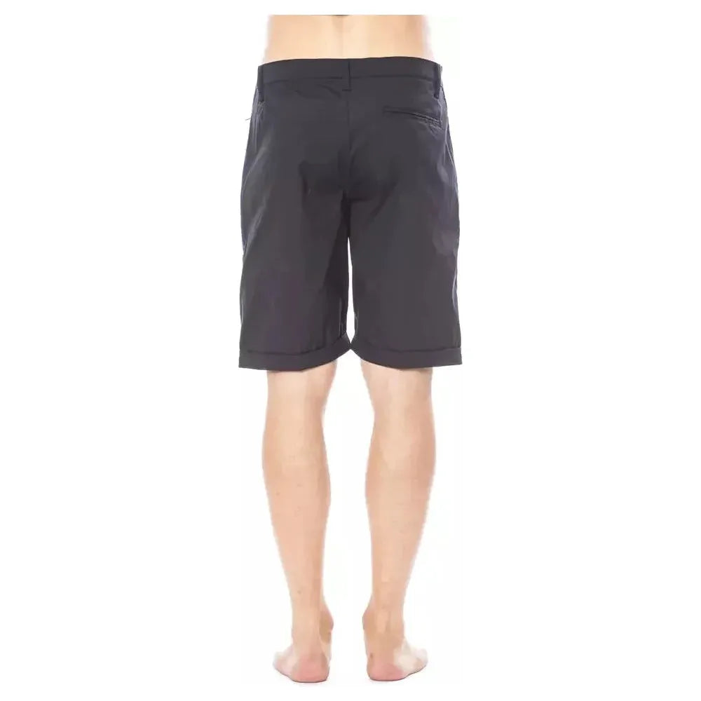 Verri Black Cotton Men Short Verri