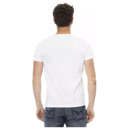Trussardi Action White Cotton Men's T-Shirt