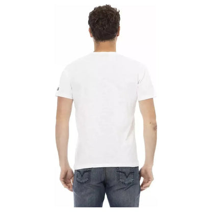 Trussardi Action White Cotton Men's T-Shirt