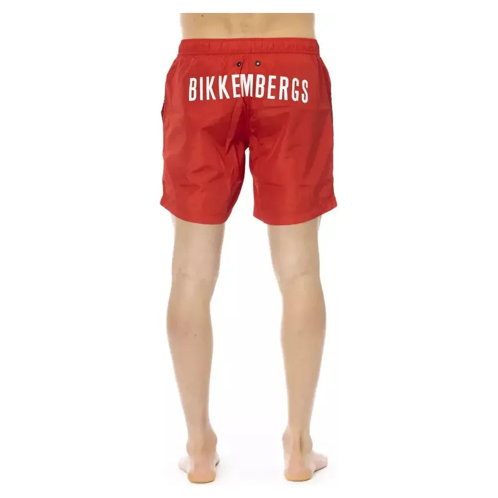 Bikkembergs Red Polyester Men Swim Short 1728,67345744032,Bikkembergs,Clothing,L,M,Men,Men - Clothing,Multicolor,New with tags,S,Swim Shorts - Swimwear - Clothing,Swimwear - Clothing,Swimwear - Men - Clothing,XL,XXL