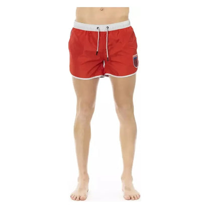 Bikkembergs Red Polyester Men Swim Short 1728,67345744032,Bikkembergs,Clothing,L,M,Men,Men - Clothing,Multicolor,New with tags,S,Swim Shorts - Swimwear - Clothing,Swimwear - Clothing,Swimwear - Men - Clothing,XL,XXL