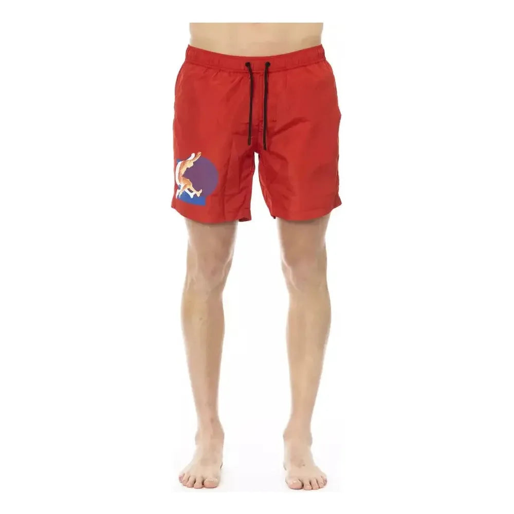 Bikkembergs Red Polyester Men Swim Short 1728,67345744032,Bikkembergs,Clothing,L,M,Men,Men - Clothing,Multicolor,New with tags,S,Swim Shorts - Swimwear - Clothing,Swimwear - Clothing,Swimwear - Men - Clothing,XL,XXL