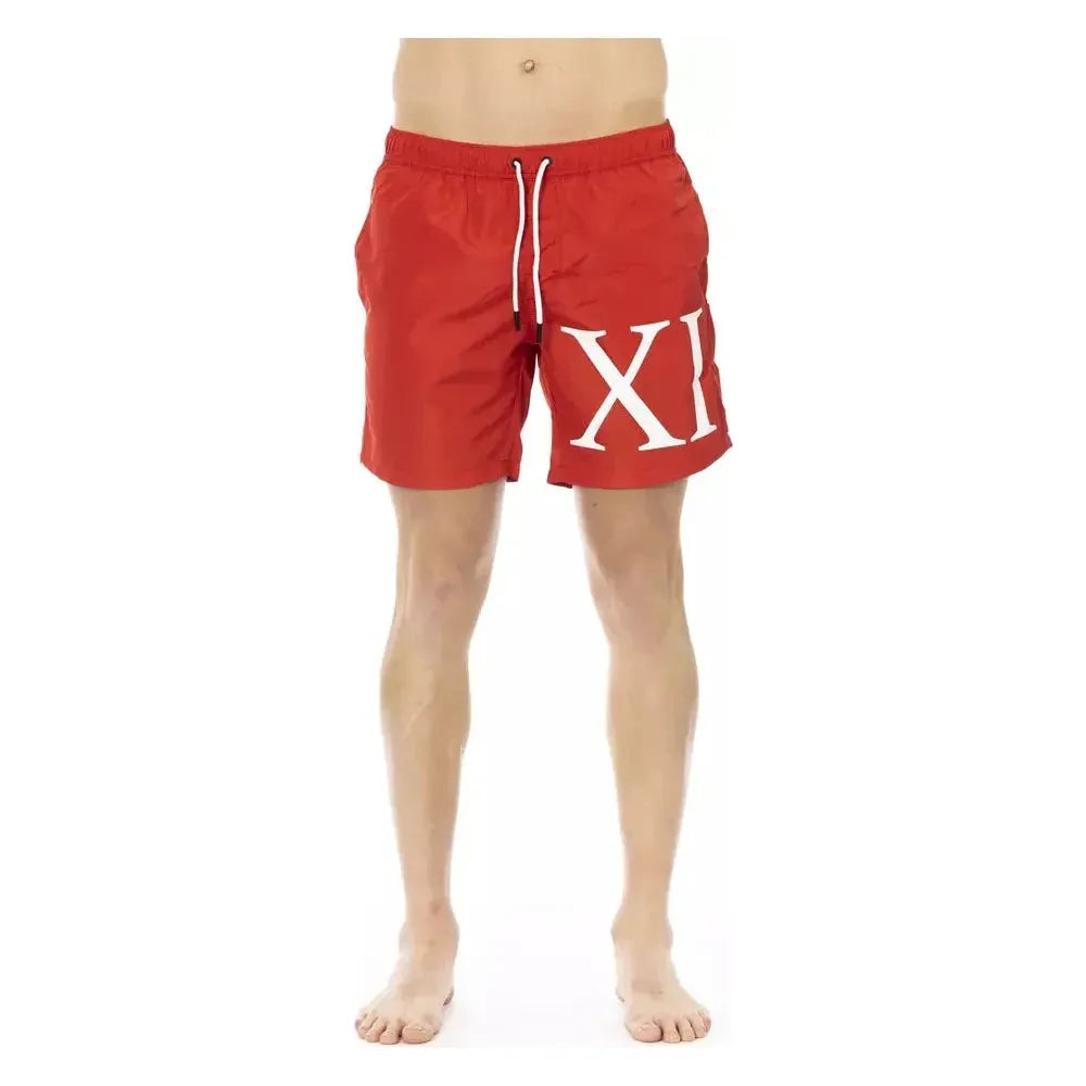 Bikkembergs Red Polyester Men Swim Short 1728,67345744032,Bikkembergs,Clothing,L,M,Men,Men - Clothing,Multicolor,New with tags,S,Shorts - Clothing,Swimwear - Men - Clothing,XL,XXL