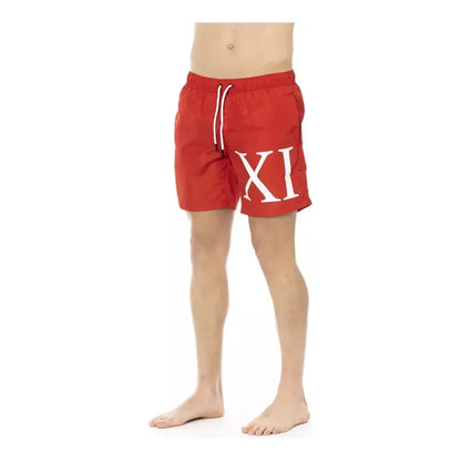 Bikkembergs Red Polyester Men Swim Short 1728,67345744032,Bikkembergs,Clothing,L,M,Men,Men - Clothing,Multicolor,New with tags,S,Shorts - Clothing,Swimwear - Men - Clothing,XL,XXL