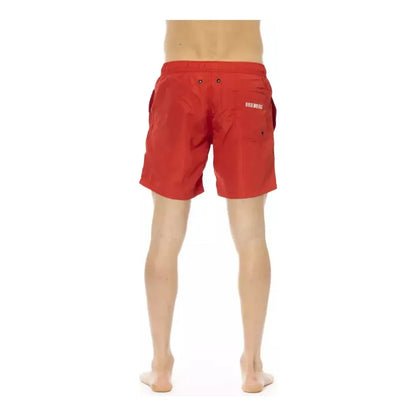 Bikkembergs Red Polyester Men Swim Short 1728,67345744032,Bikkembergs,Clothing,L,M,Men,Men - Clothing,Multicolor,New with tags,S,Shorts - Clothing,Swimwear - Men - Clothing,XL,XXL