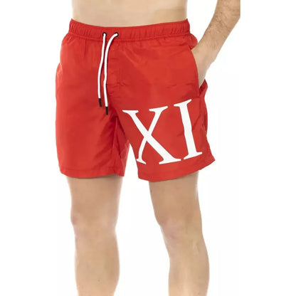 Bikkembergs Red Polyester Men Swim Short 1728,67345744032,Bikkembergs,Clothing,L,M,Men,Men - Clothing,Multicolor,New with tags,S,Shorts - Clothing,Swimwear - Men - Clothing,XL,XXL