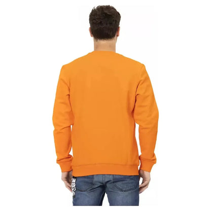 Automobili Lamborghini Orange Cotton Men's Sweater 1728,67345744032,Automobili Lamborghini,Clothing,L,M,Men,Men - Clothing,New with tags,Orange,S,Sportswear - Clothing,Sweaters - Clothing,Sweaters - Men - Clothing,Sweatshirt - Sportswear - Clothing,Sweats