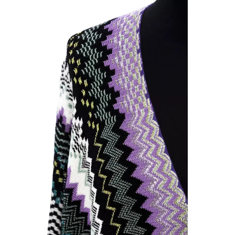 بونشو نسائي من الصوف متعدد الألوان من Missoni