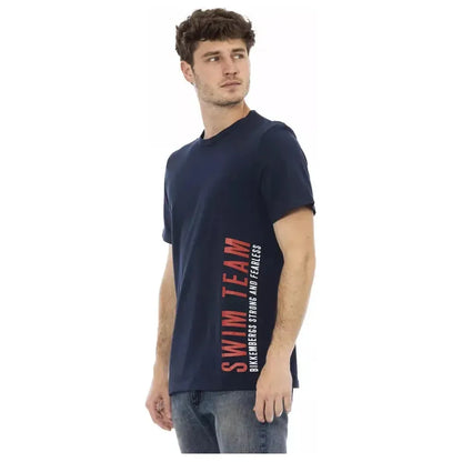 Bikkembergs Blue Cotton Men T-Shirt 1728,67345744032,Bikkembergs,Blue,Clothing,M,Men,Men - Clothing,New with tags,S,Sportswear - Clothing,T-Shirts - Clothing,T-Shirts - Men - Clothing,T-Shirts - Sportswear - Clothing,T-Shirts - T-Shirts - Clothing