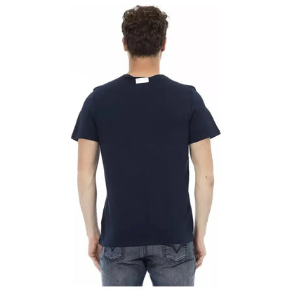 Bikkembergs Blue Cotton Men T-Shirt 1728,67345744032,Bikkembergs,Blue,Clothing,L,M,Men,Men - Clothing,New with tags,S,Sportswear - Clothing,T-Shirts - Clothing,T-Shirts - Men - Clothing,T-Shirts - Sportswear - Clothing,T-Shirts - T-Shirts - Clothing,XL