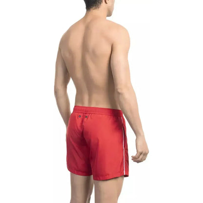 Bikkembergs Red Polyester Men Swim Short 1728,67345744032,Bikkembergs,Clothing,L,M,Men,Men - Clothing,Multicolor,New with tags,S,Swim Shorts - Swimwear - Clothing,Swimwear - Clothing,Swimwear - Men - Clothing,XL,XXL