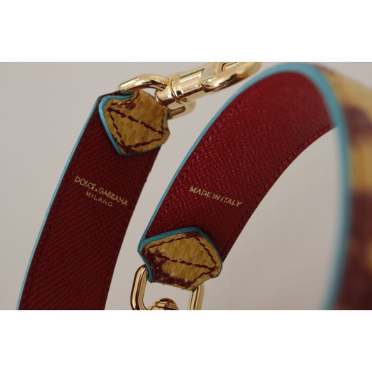 Dolce & Gabbana Elegant Ayers Leather Bag Strap Dolce & Gabbana