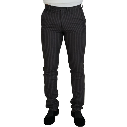 BENCIVENGA Elegant Striped Dress Pants for Men BENCIVENGA