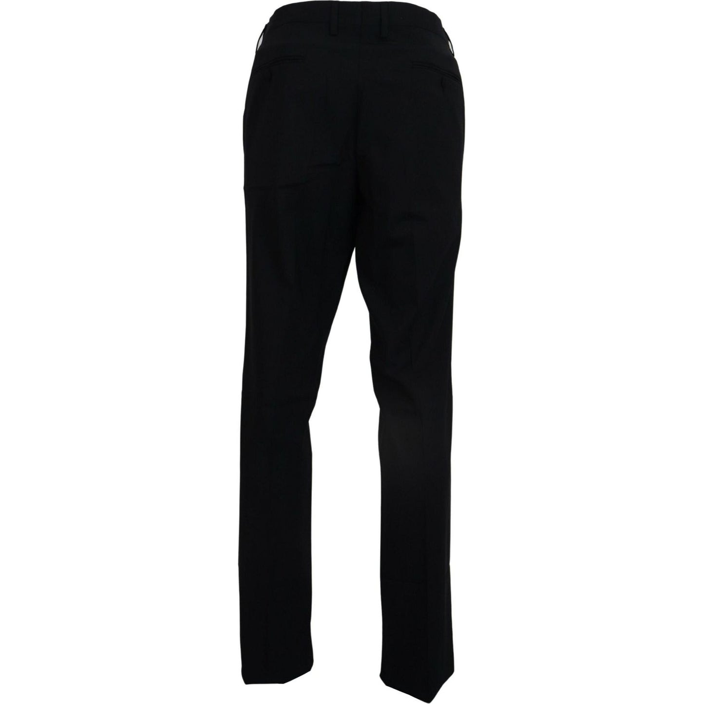 Dolce & Gabbana Elegant Slim Fit Wool Blend Trousers Dolce & Gabbana