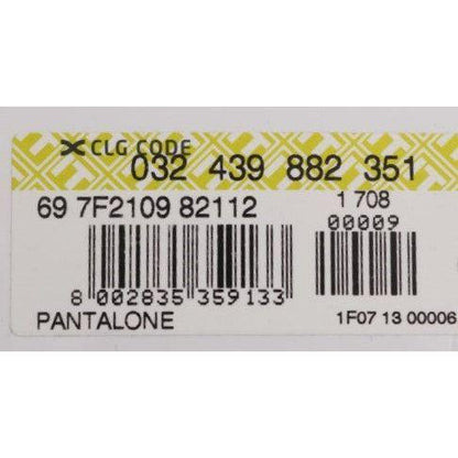 GF Ferre Gray Cotton Stretch Chinos Pants