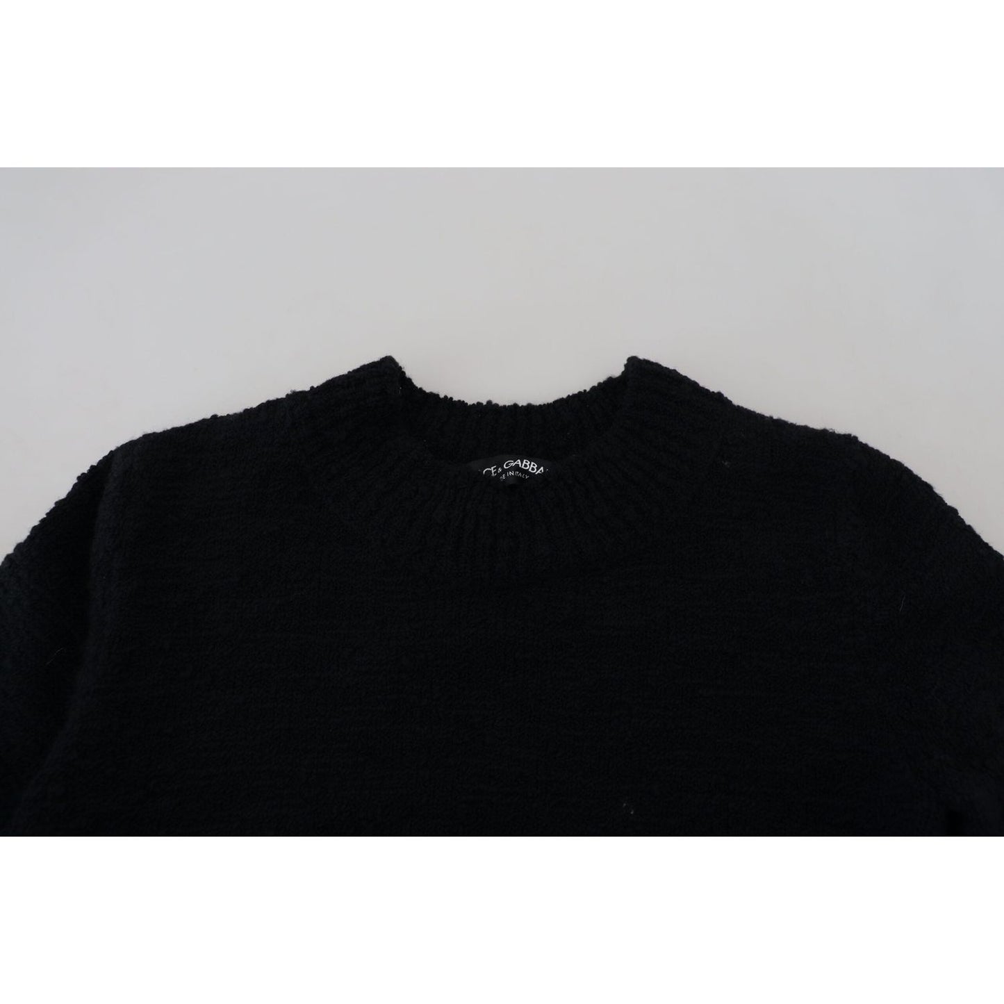 Dolce & Gabbana Elegant Virgin Wool Pullover Sweater Dolce & Gabbana