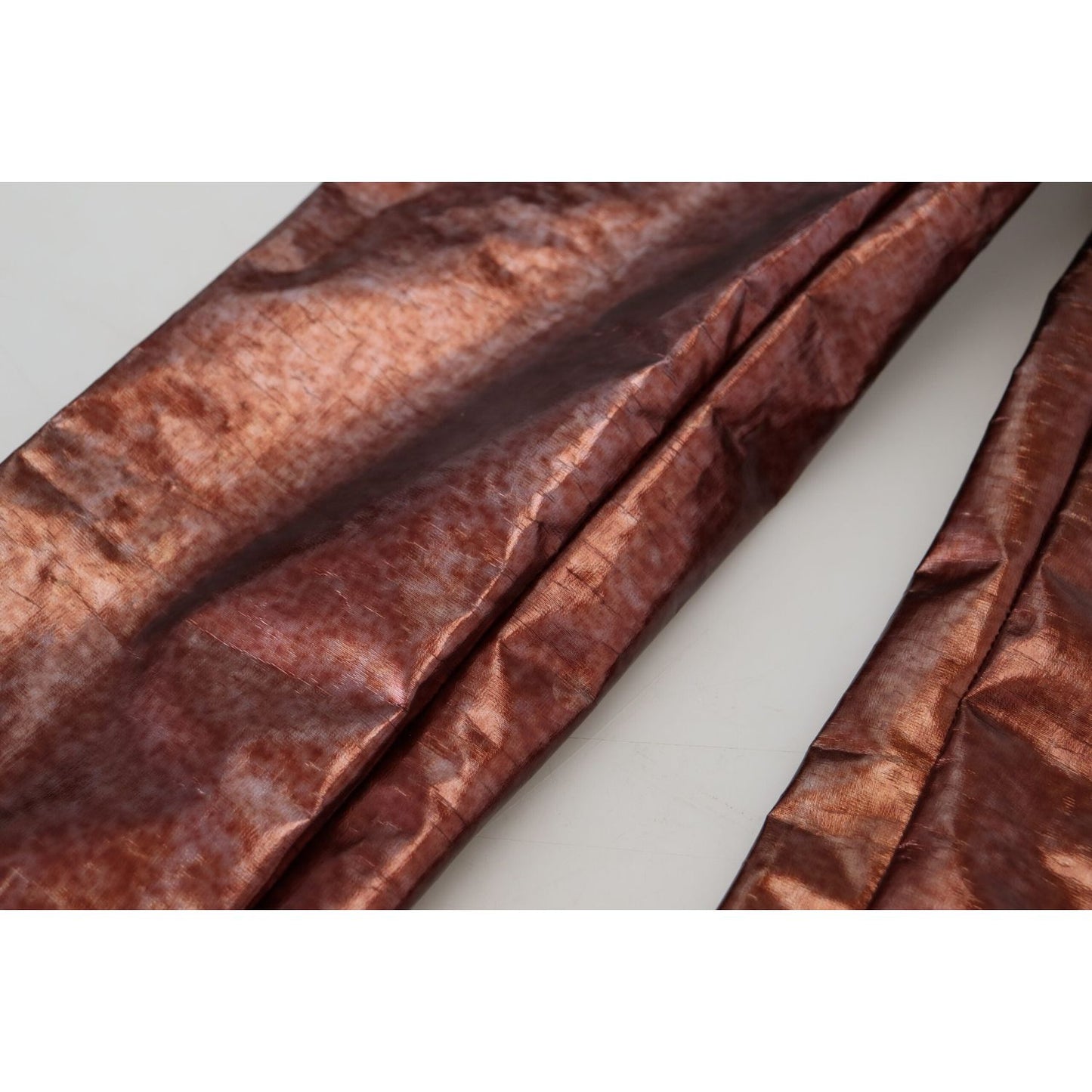 Dolce & Gabbana Metallic Bronze High Waist Skinny Jeans Dolce & Gabbana