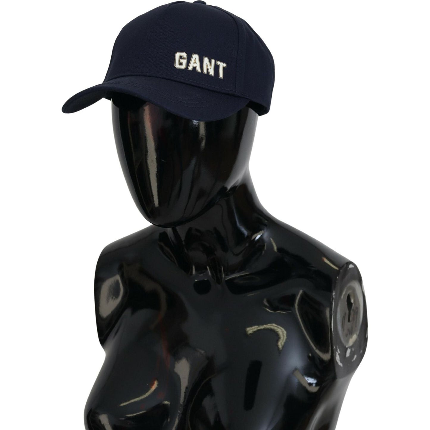 Gant Blue Cotton Logo Print Baseball Cap Casual Hat