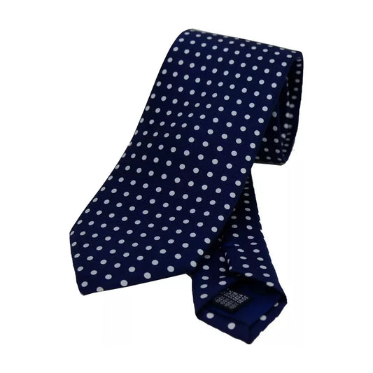 Ermenegildo Zegna Elegant Silk Italian Tie in Blue Ermenegildo Zegna