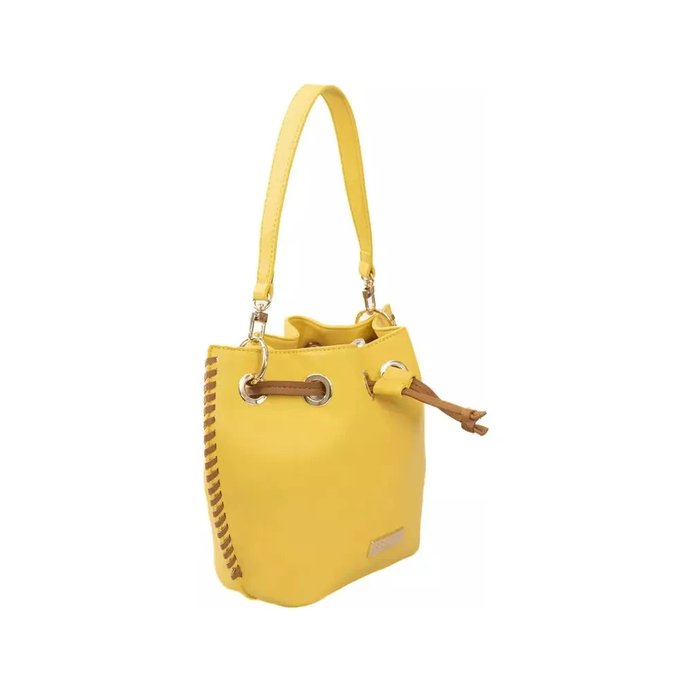 Baldinini Trend Yellow Polyurethane Women Crossbody Bag Baldinini Trend