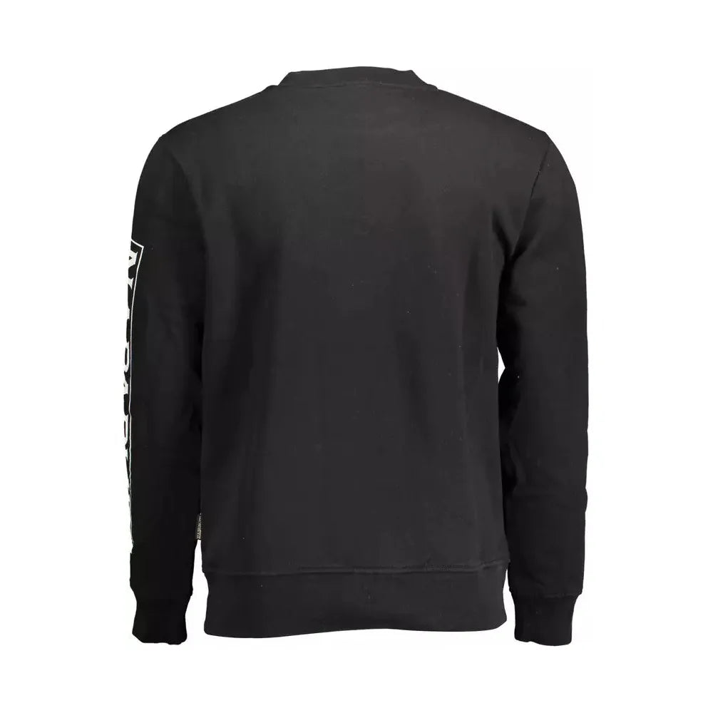 Napapijri Black Cotton Sweater