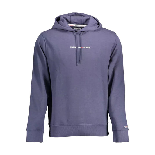 Tommy Hilfiger Blue Cotton Men Sweater Tommy Hilfiger