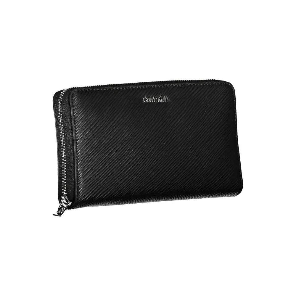 Calvin Klein Black Polyethylene Women Wallet Calvin Klein