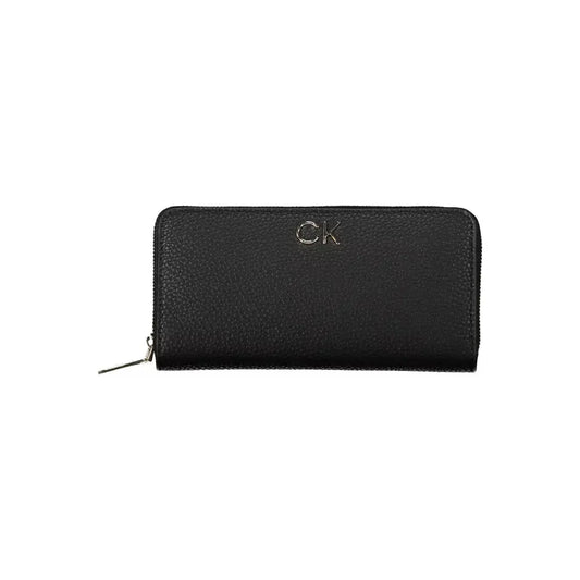 Calvin Klein Black Polyester Women Wallet Calvin Klein