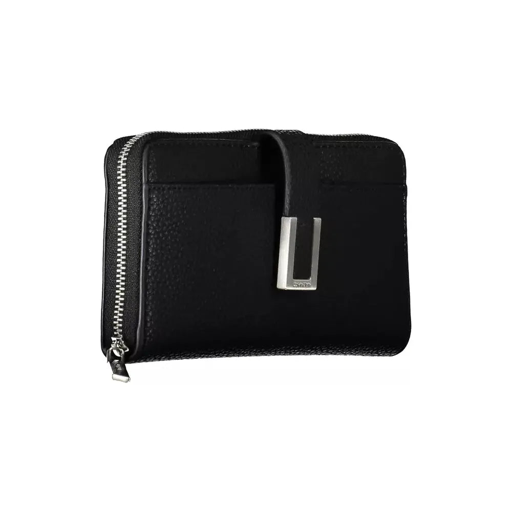 Calvin Klein Black Polyester Women Wallet Calvin Klein