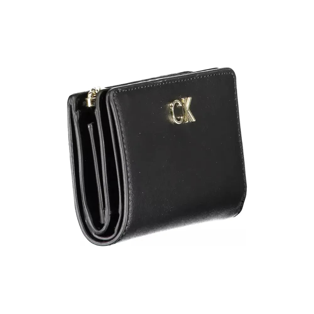 Calvin Klein Black Polyethylene Women Wallet Calvin Klein