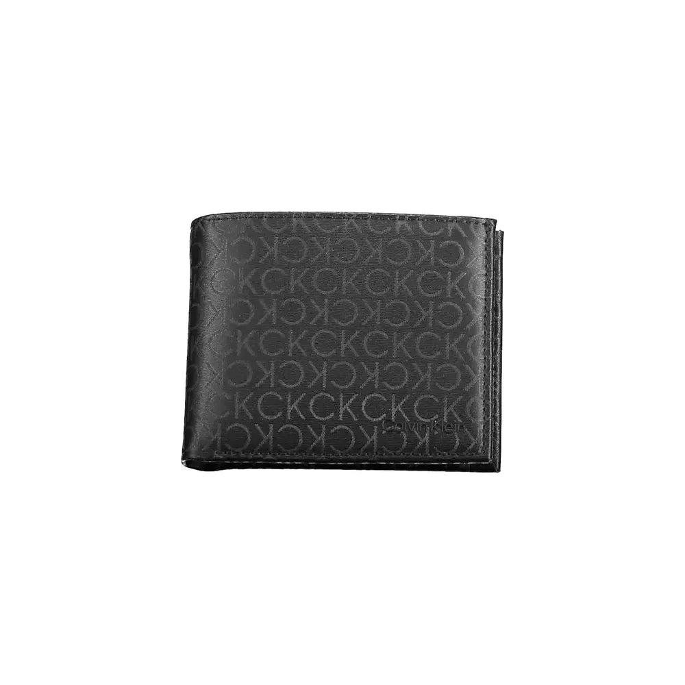 Calvin Klein Black Polyester Men Wallet Calvin Klein