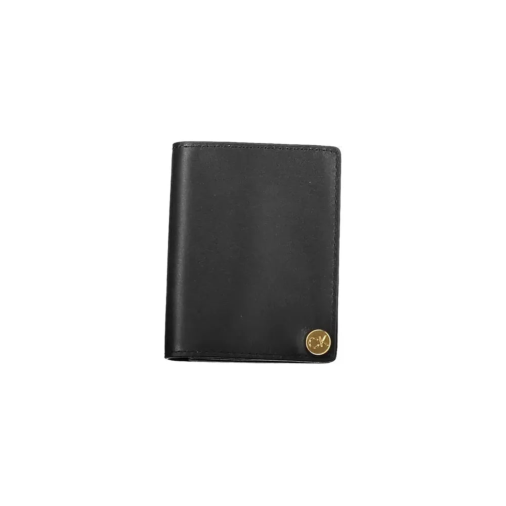 Calvin Klein Black Leather Men Wallet Calvin Klein