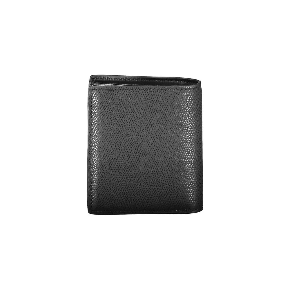 Tommy Hilfiger Black Leather Men Wallet Tommy Hilfiger