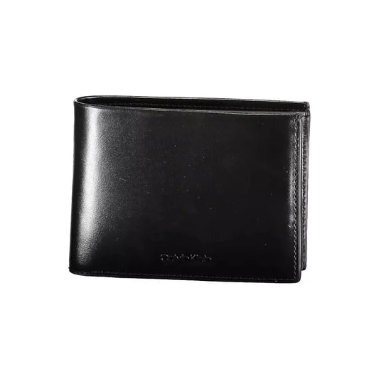 Calvin Klein Black Leather Men Wallet Calvin Klein