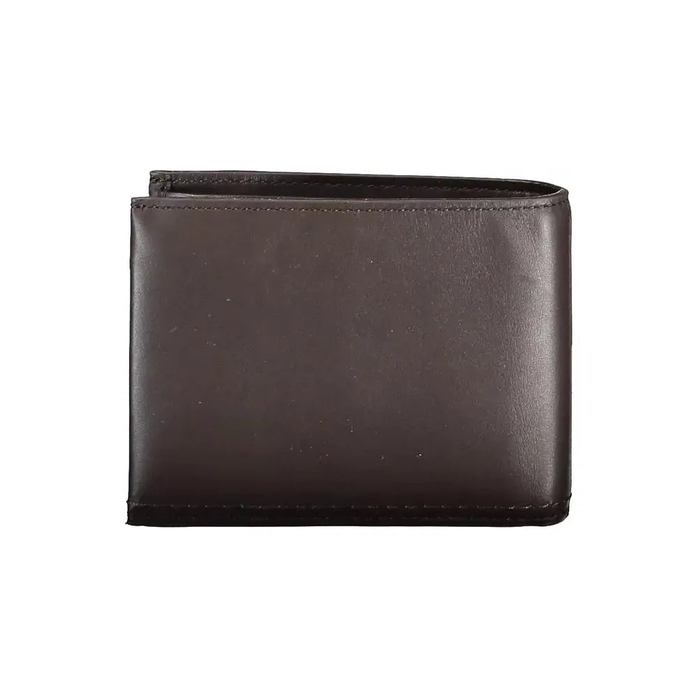 Calvin Klein Brown Leather Men Wallet Calvin Klein