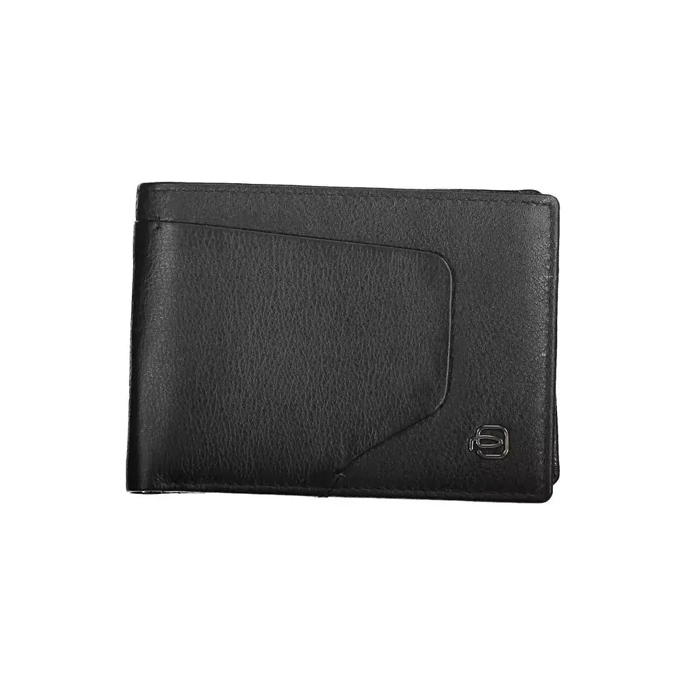 Piquadro Black Leather Mens Wallet Piquadro