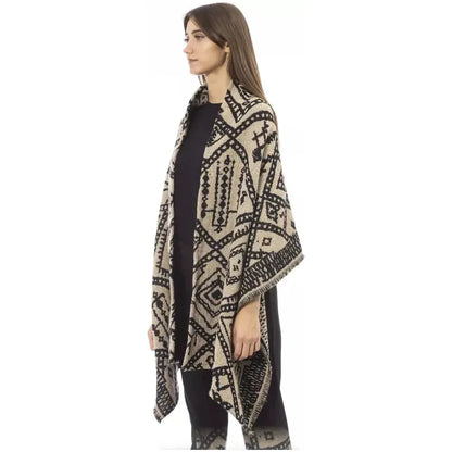 Alpha Studio Brown Wool Women Scarf 1728,67345744032,Accessories,Alpha Studio,Brown,New with tags,Scarves - Accessories,Scarves - Scarves - Accessories,Scarves - Women - Accessories,Women,Women - Accessories