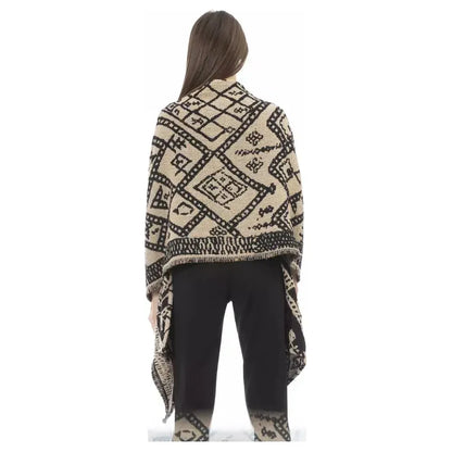 Alpha Studio Brown Wool Women Scarf 1728,67345744032,Accessories,Alpha Studio,Brown,New with tags,Scarves - Accessories,Scarves - Scarves - Accessories,Scarves - Women - Accessories,Women,Women - Accessories