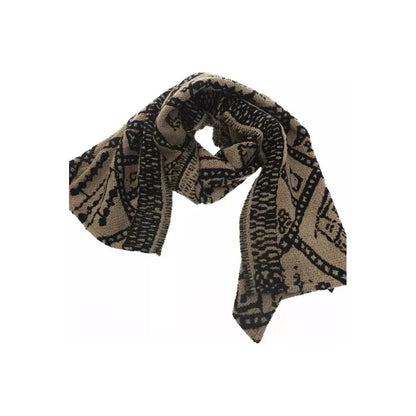 Alpha Studio Brown Wool Women Scarf 1728,67345744032,Accessories,Alpha Studio,Brown,New with tags,Scarves - Accessories,Scarves - Scarves - Accessories,Scarves - Women - Accessories,Women,Women - Accessories