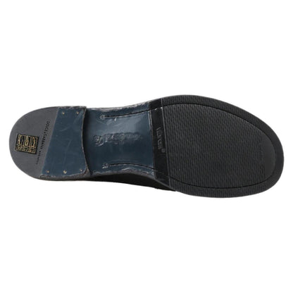 Dolce & Gabbana Black Horse Leather Perugino Boots