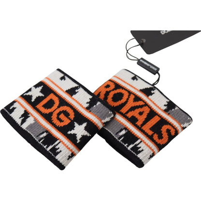 Dolce & Gabbana Orange and gray Two Piece Set DG Royal Wristband